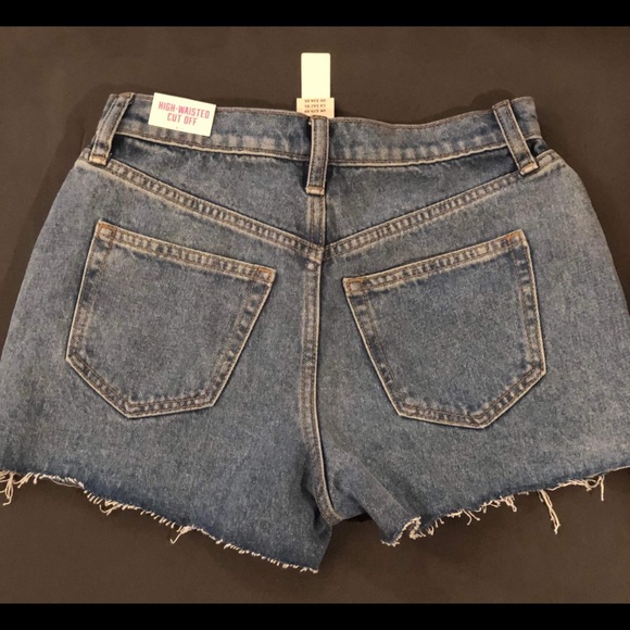 Pink Jean Shorts - Picture 3 of 3